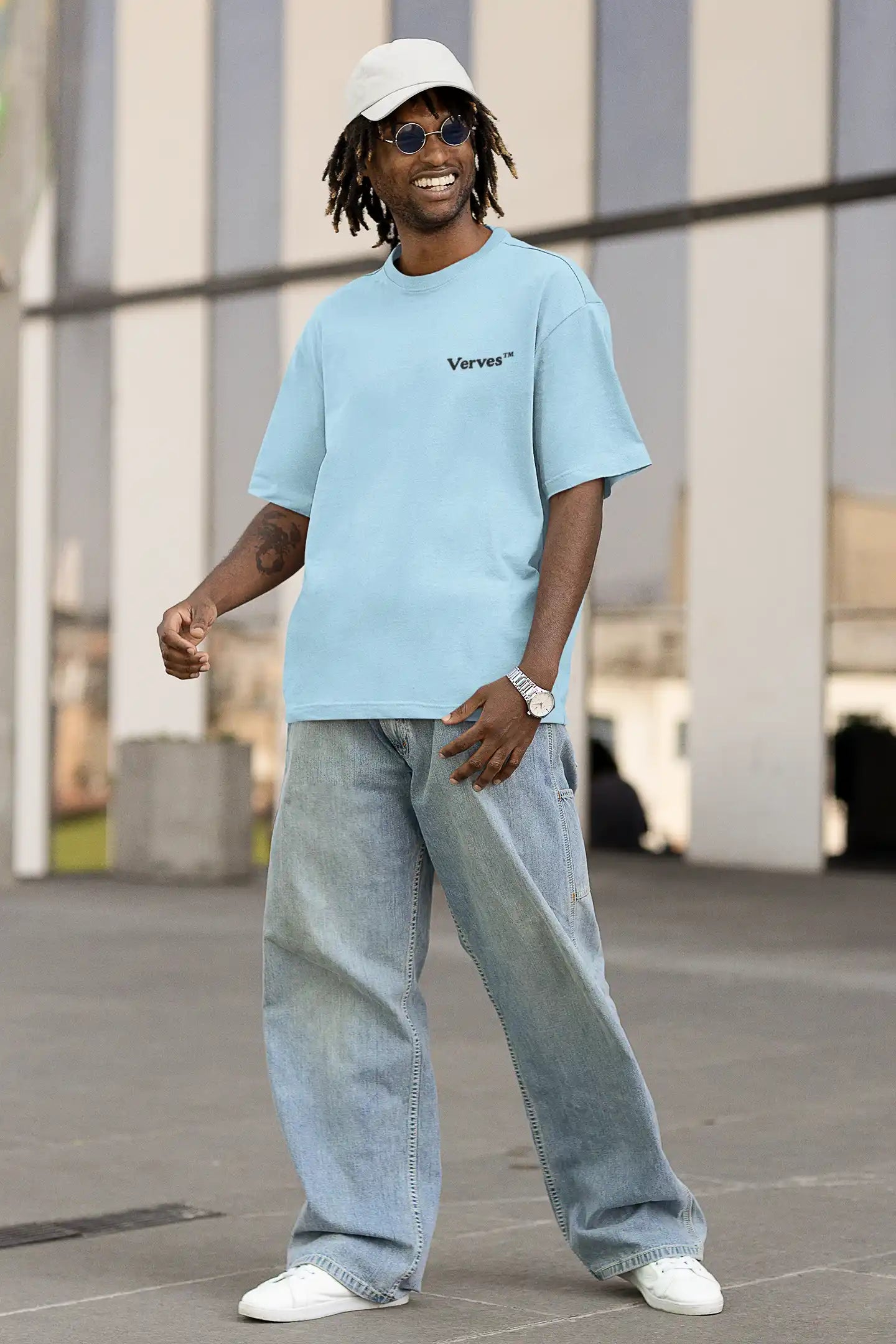 VERVES "Basic" Oversized Shirt