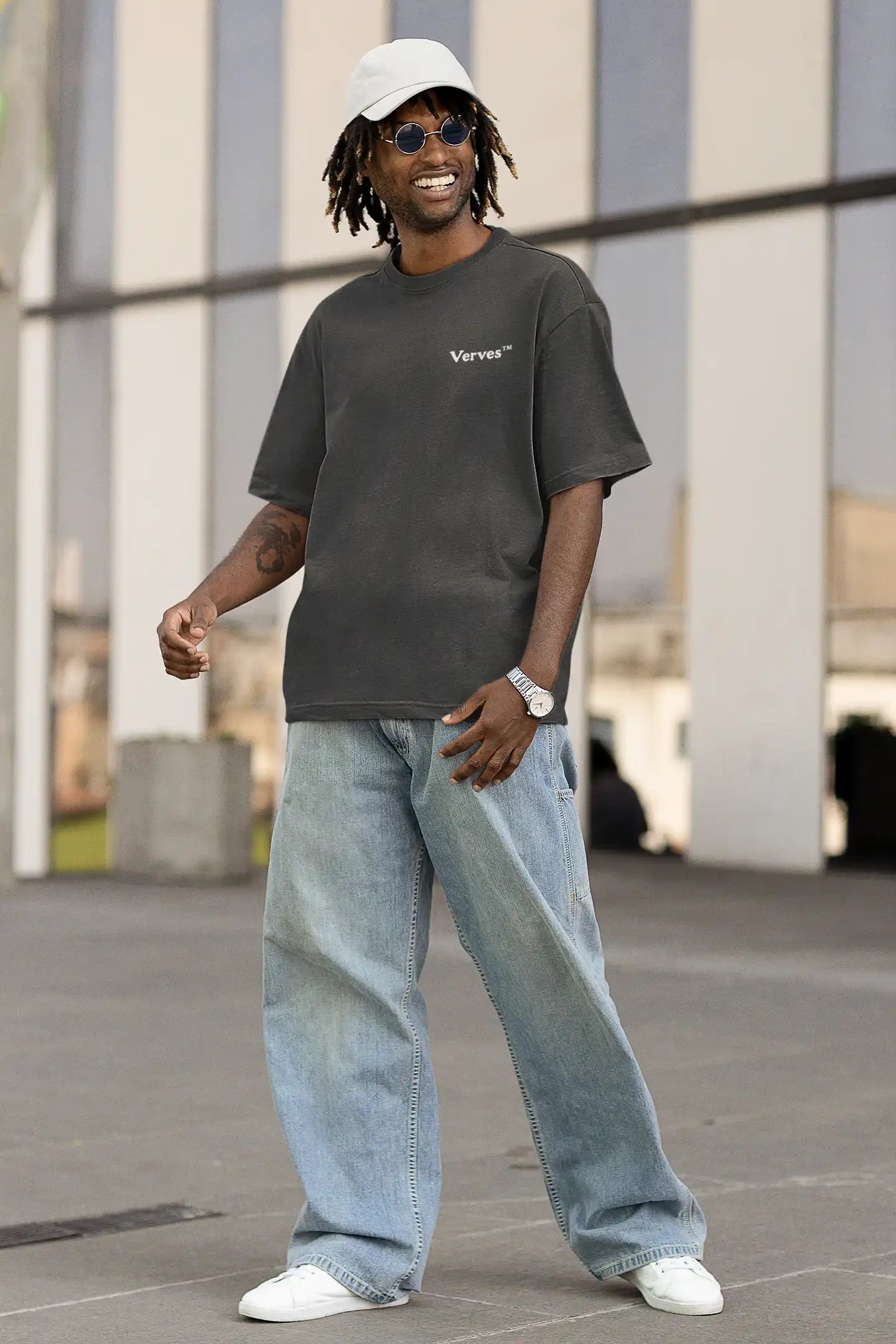 VERVES "Basic" Oversized Shirt