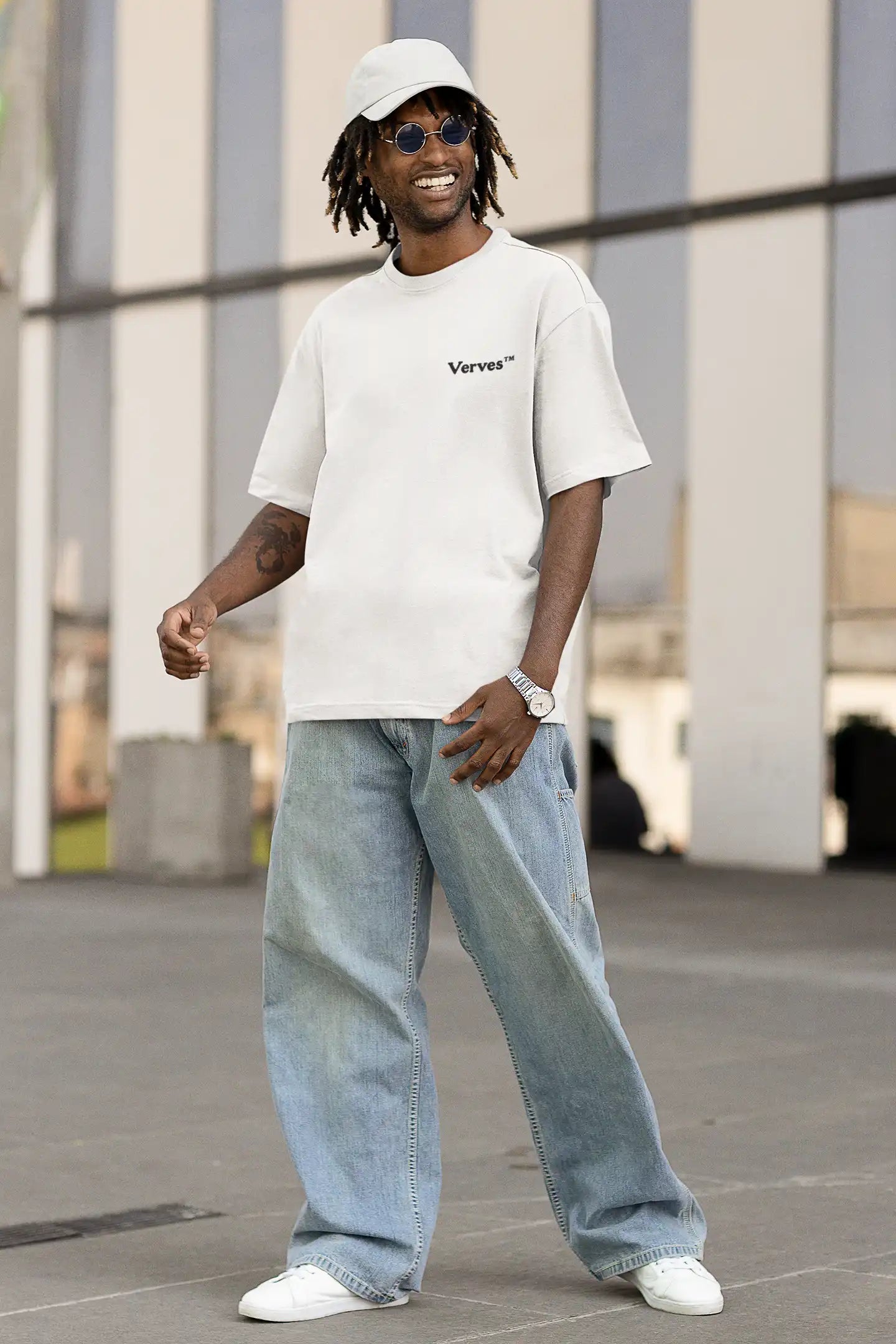 VERVES "Basic" Oversized Shirt