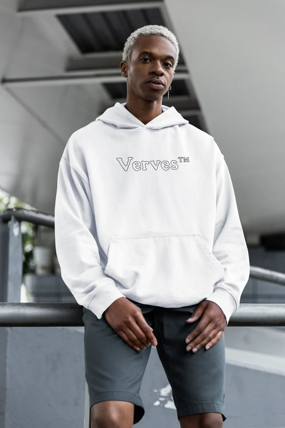 VERVES "Logo" Oversized Hoodie