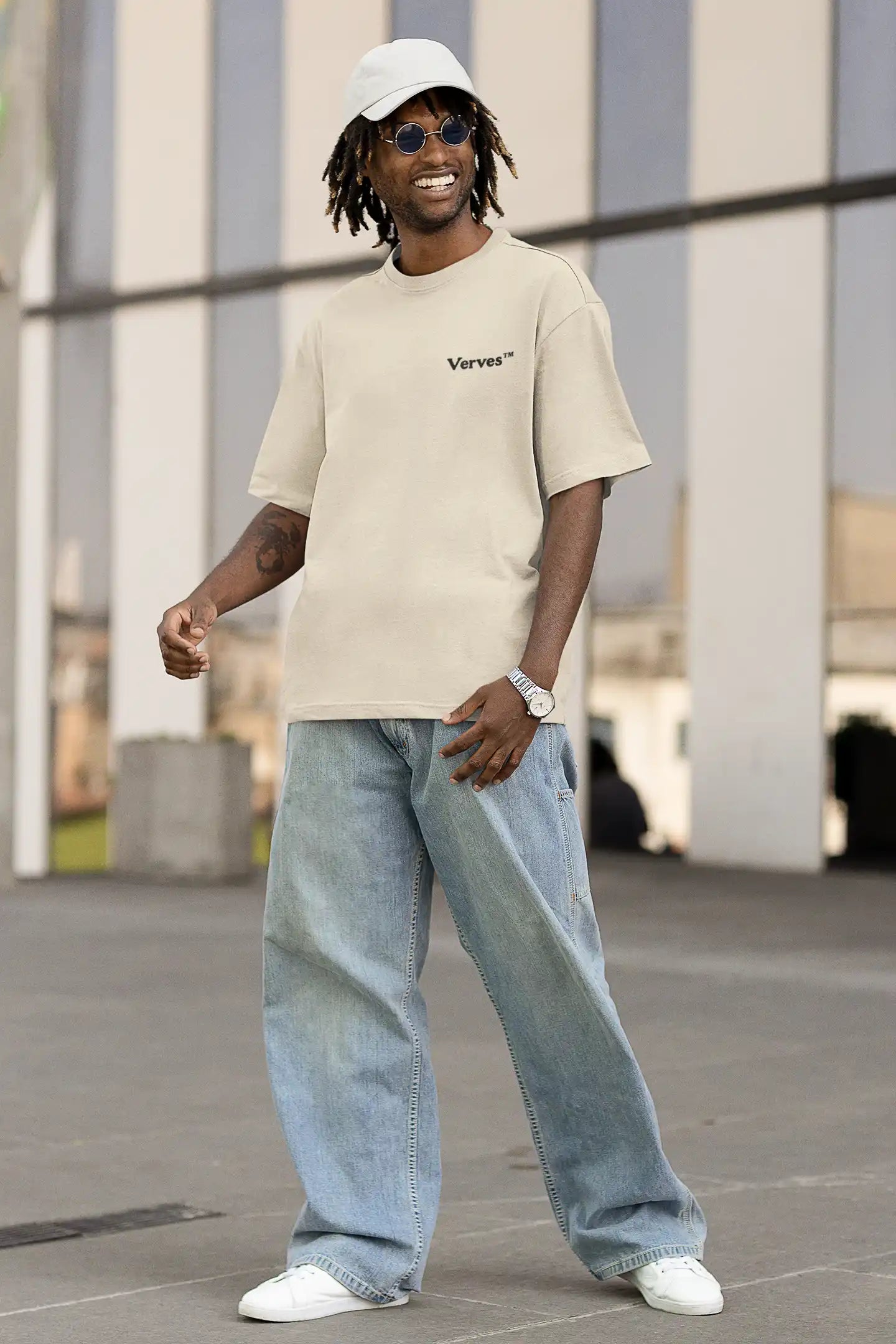 VERVES "Basic" Oversized Shirt