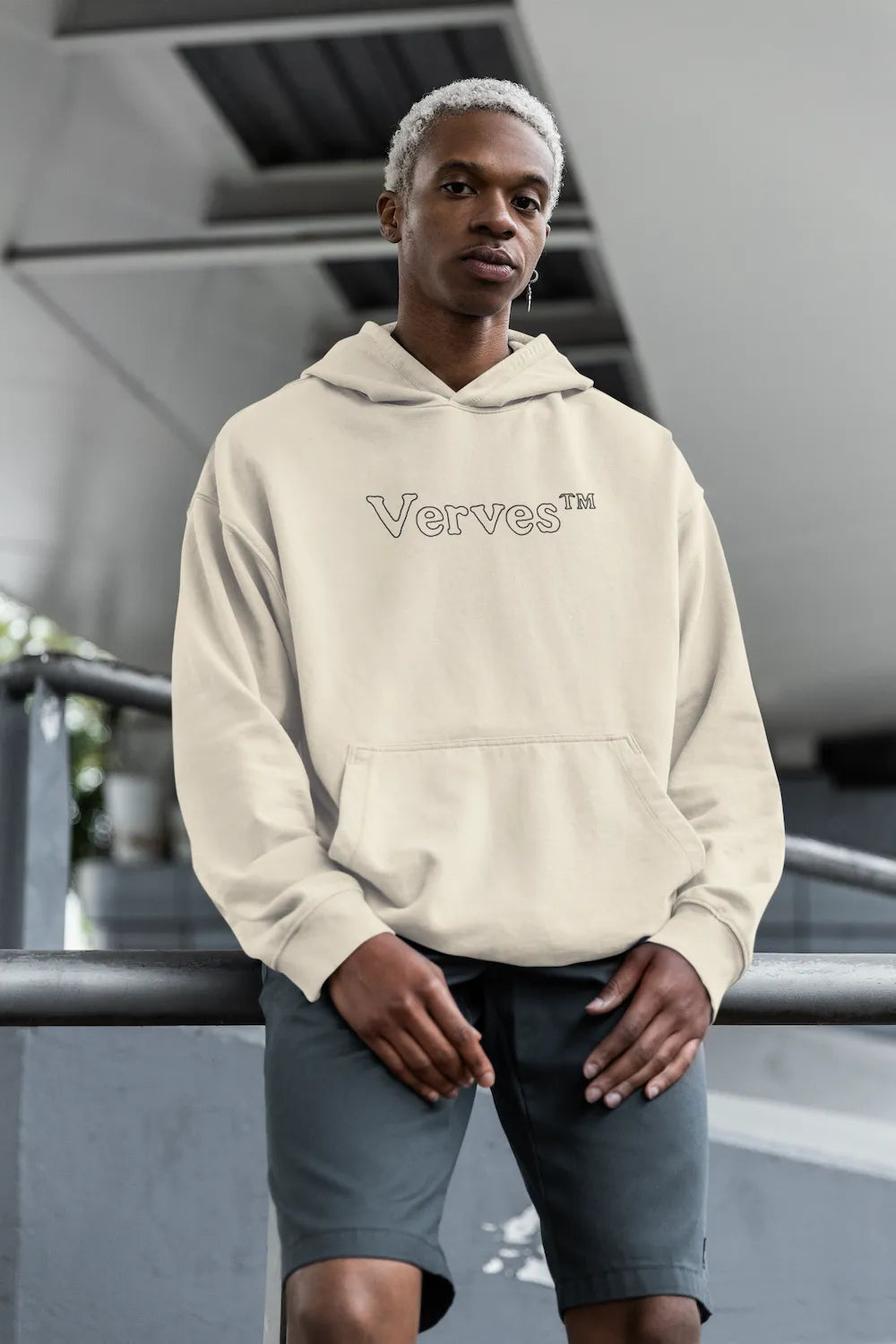 VERVES "Logo" Oversized Hoodie